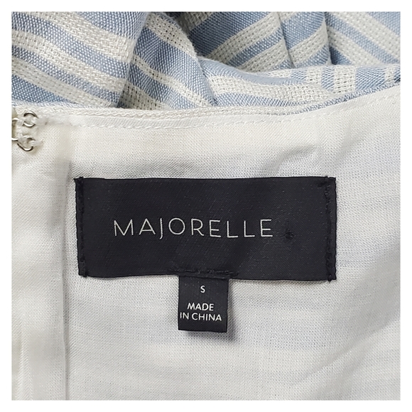 REVOLVER Majorelle Off the Shoulder Striped Jumpsuit Womens Small - Picture 4 of 4